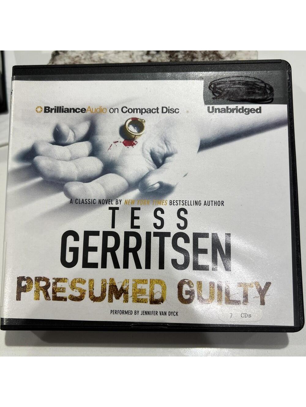 Tess Gerritsen Collection Presumed Guilty Audio CD Unabridged